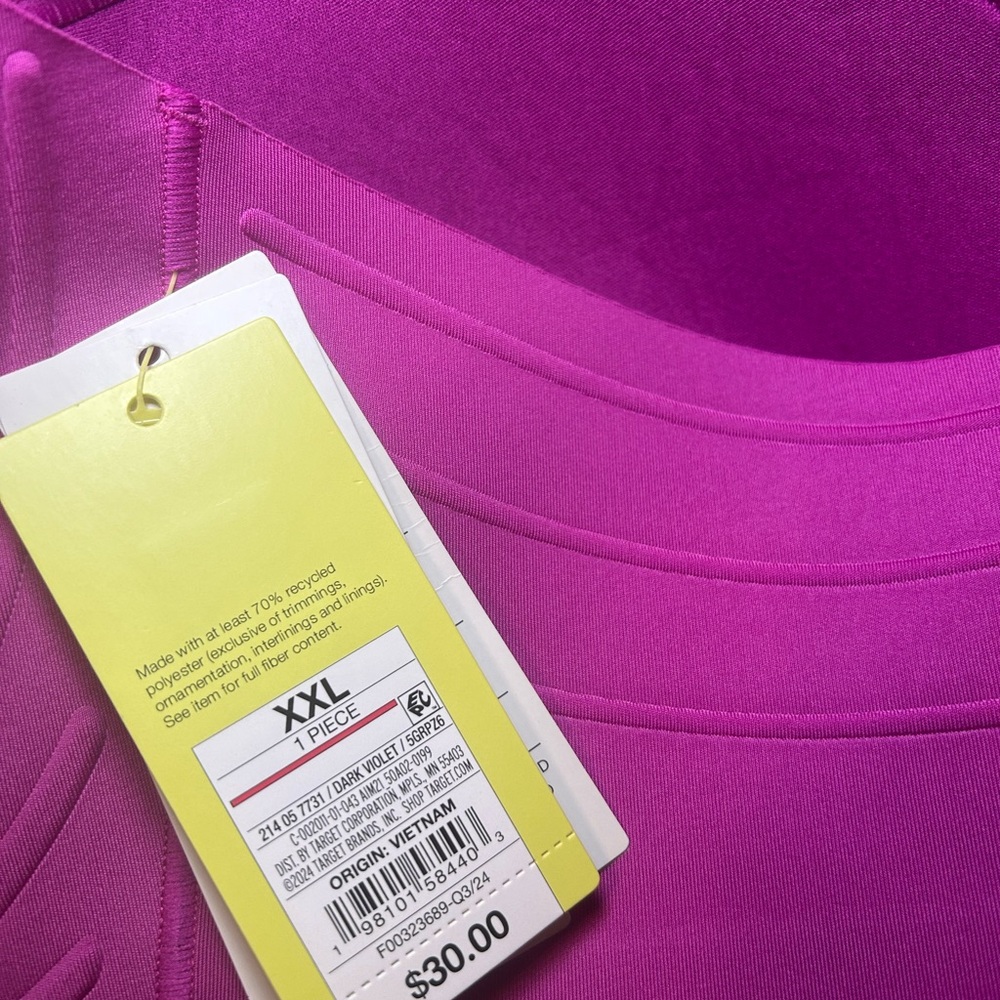 All in Motion Vibrant Pink Sports Bra - Picture 4 of 5